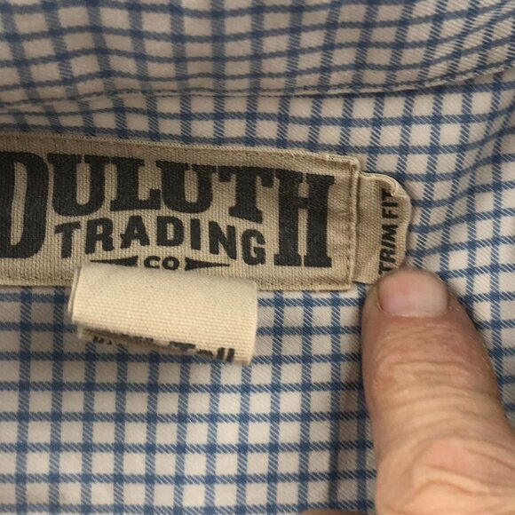 2 Duluth Trading Co Mens Shirt 2XLT Lot Of Two Long Sleeve Trim Fit Long Sleeve - Picture 14 of 16